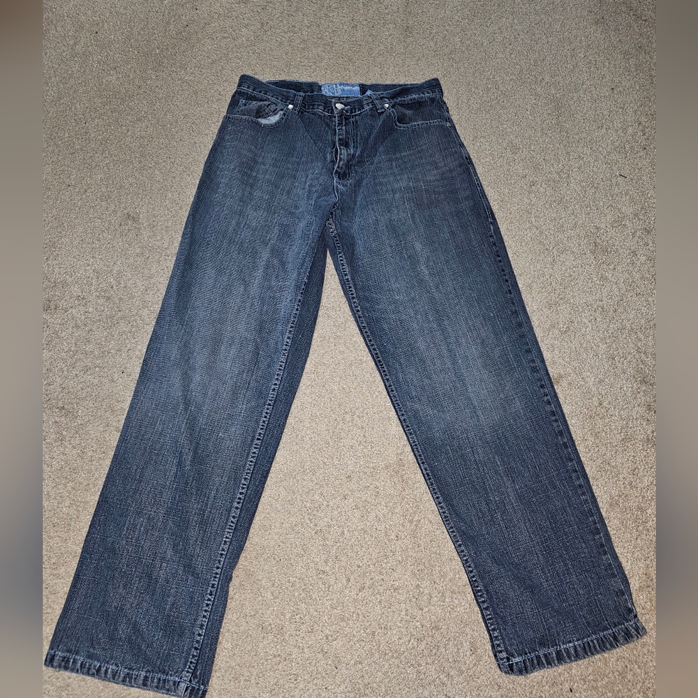 Mens jean Evolution by design blue accents size  36x34